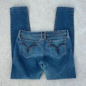 Rock Revival Lexi Super Skinny Jeans Dark Indigo Size 30